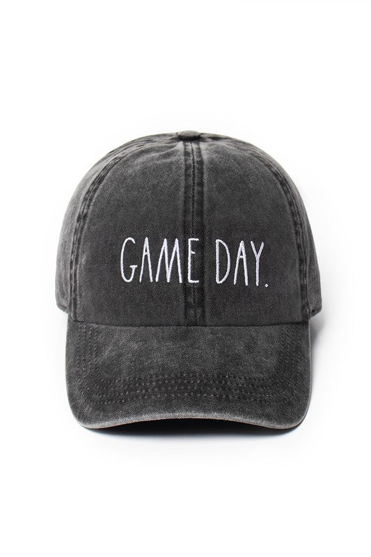 Women's GAME DAY - Rae Dunn embroidery baseball hat